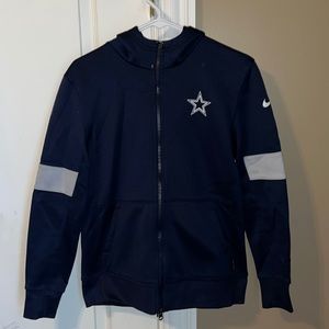 Dri-fit jacket with hoodie, NFL OnField Apparel, Nike,  Kids Large